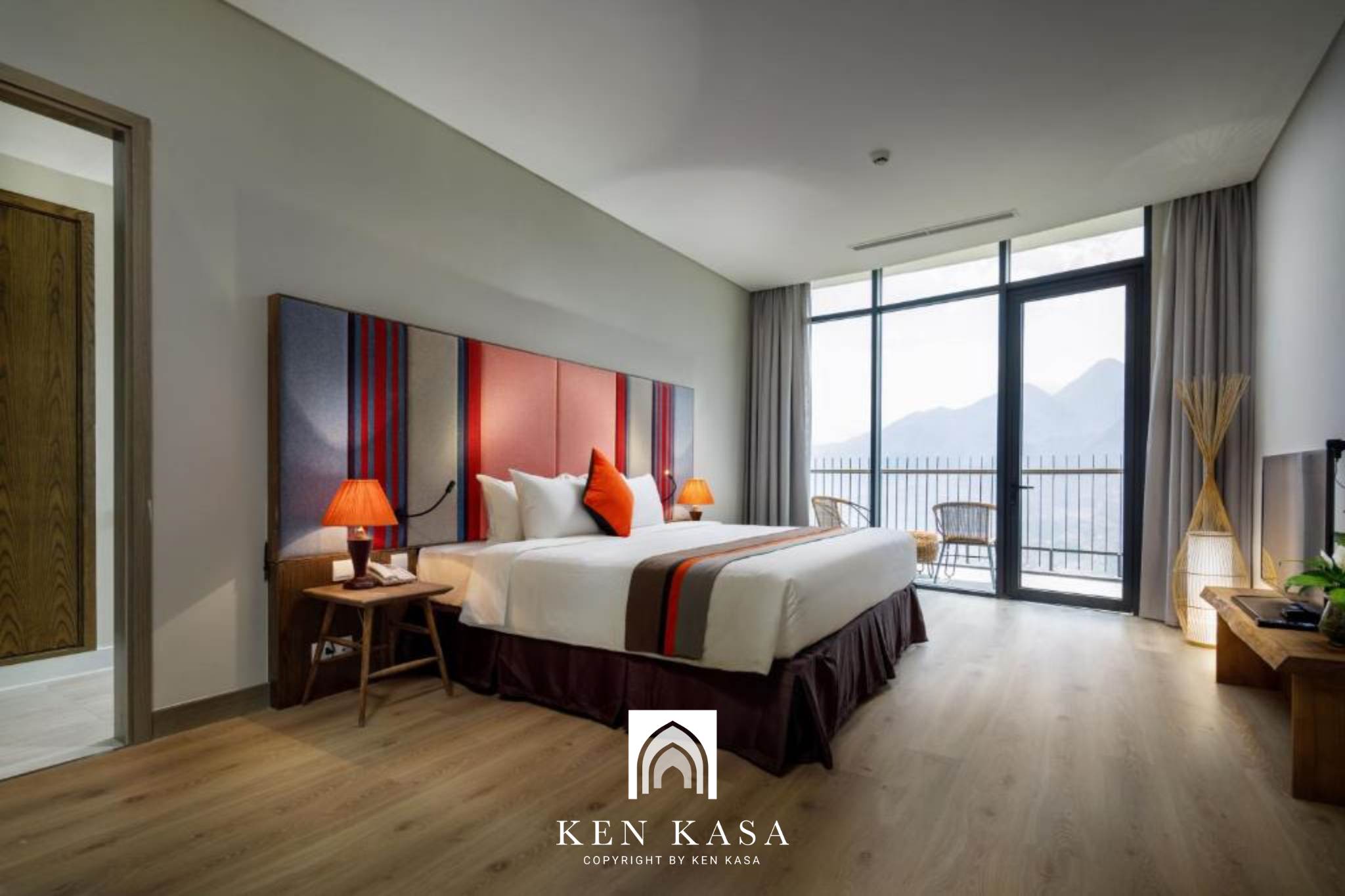 Mẫu thiết kế ph&ograve;ng suite của Pao's Sapa Leisure Hotel 